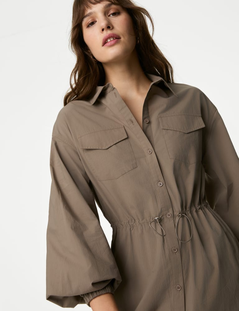 Long collared shirt dress discount