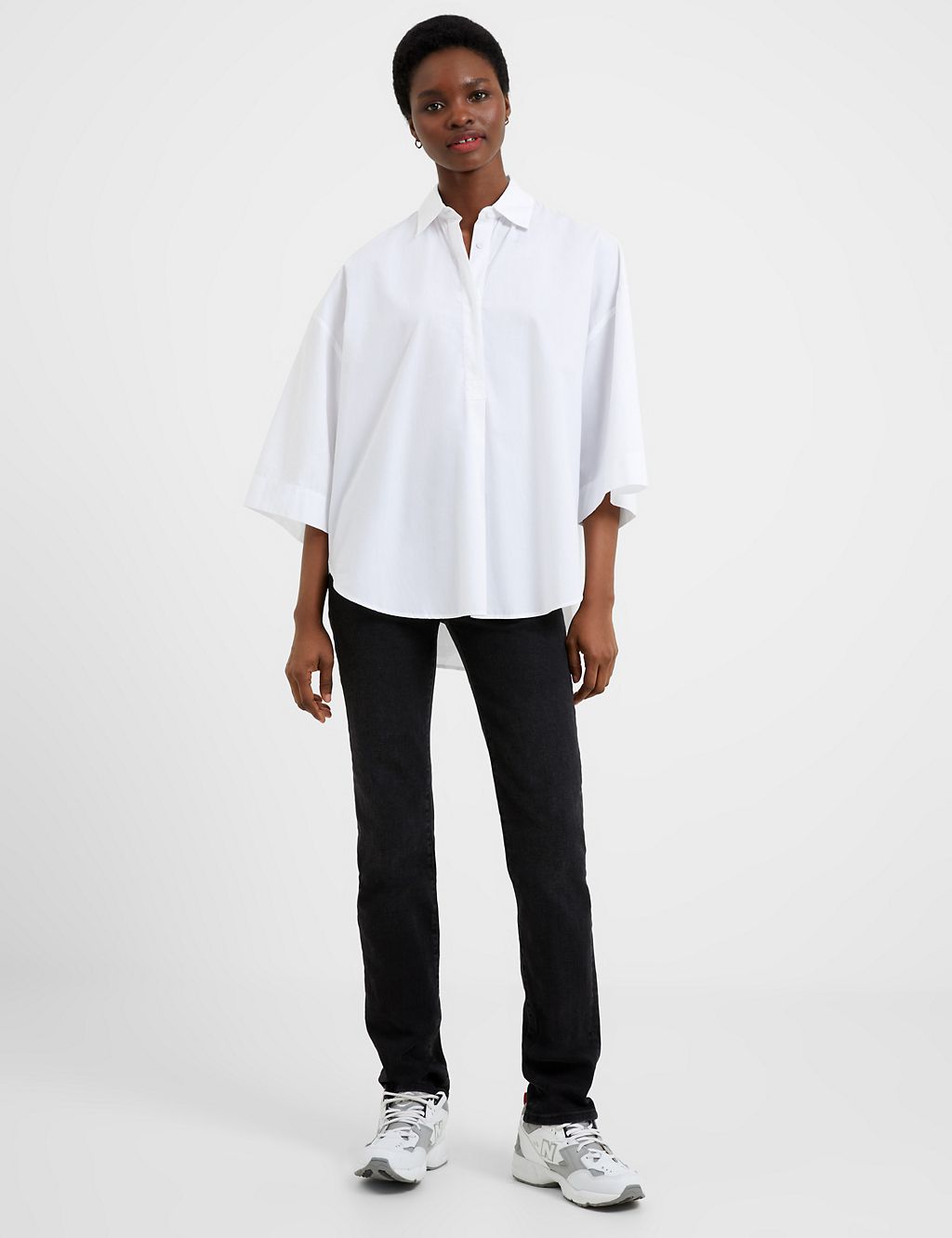 Pure Cotton Collared Relaxed Shirt 3 of 4