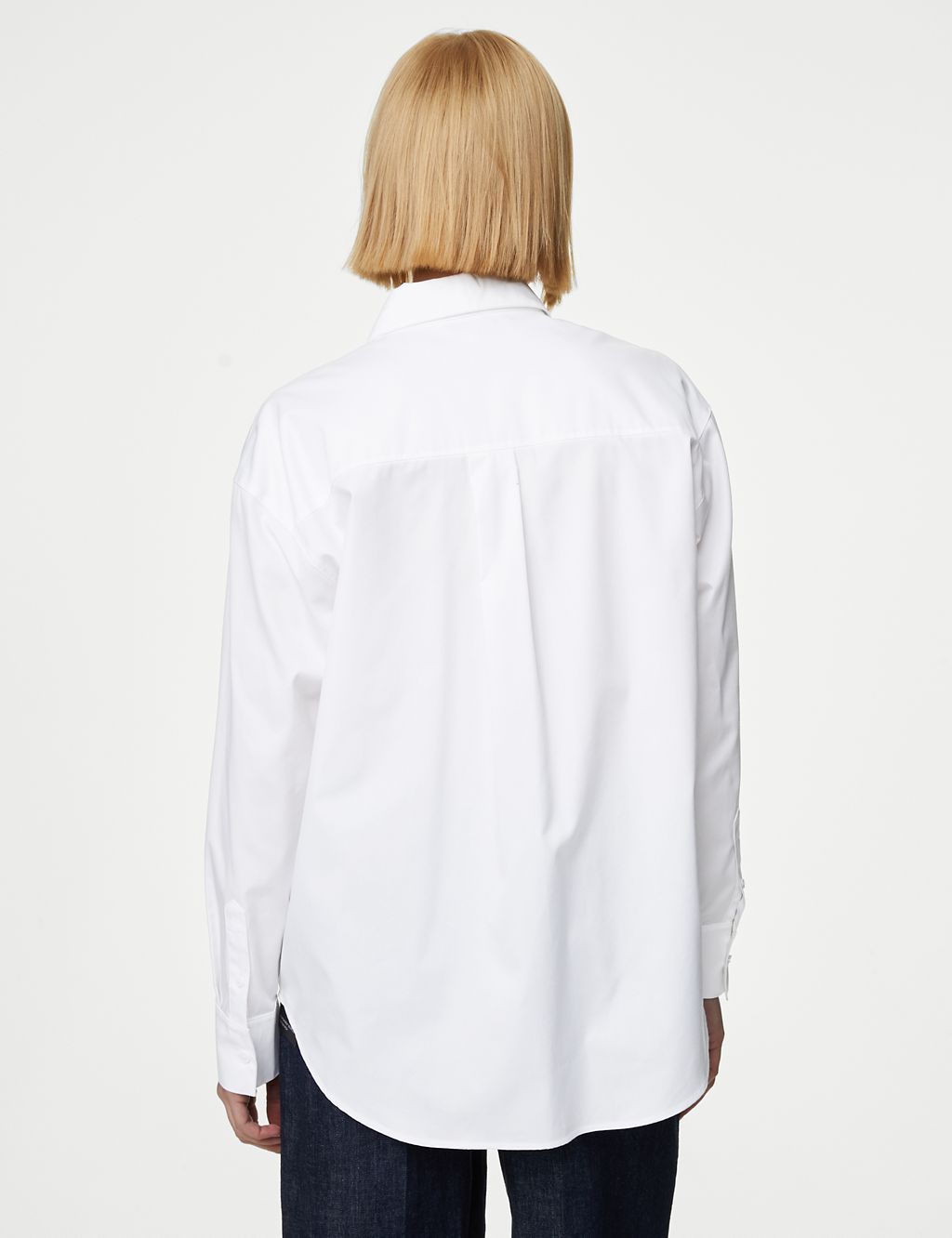 Pure Cotton Collared Relaxed Shirt 6 of 6
