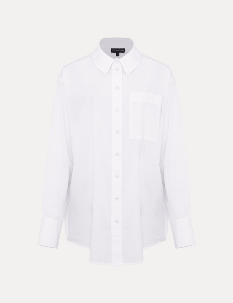 Pure Cotton Collared Relaxed Shirt 2 of 6