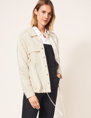 marks and spencer shacket ladies