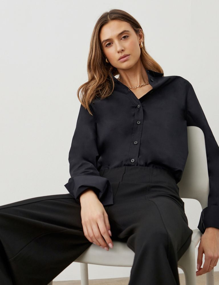Pure Cotton Collared Shirt 3 of 6