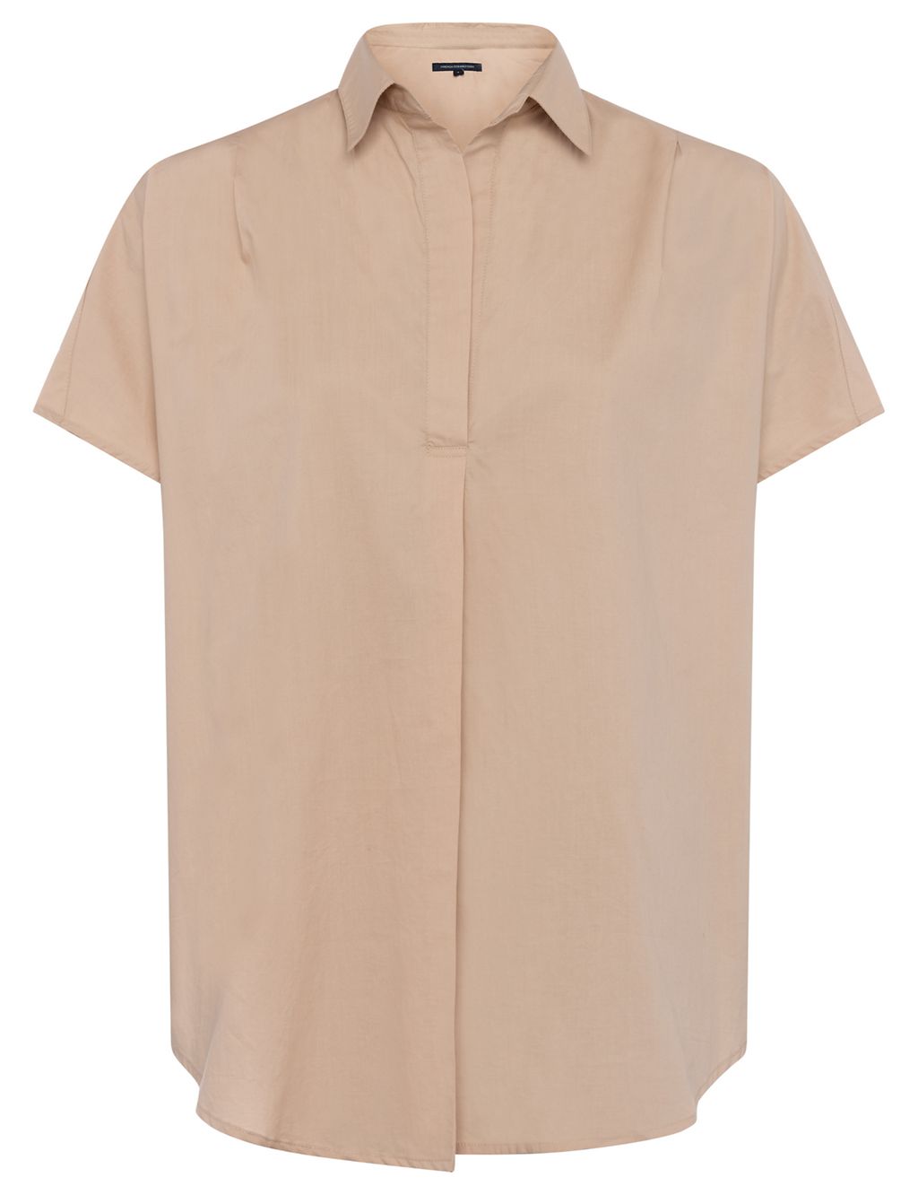 Pure Cotton Collared Short Sleeve Shirt 1 of 4