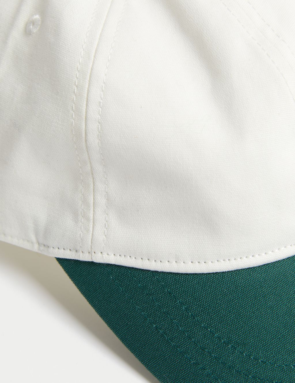 Pure Cotton Colour Block Baseball Cap 2 of 3
