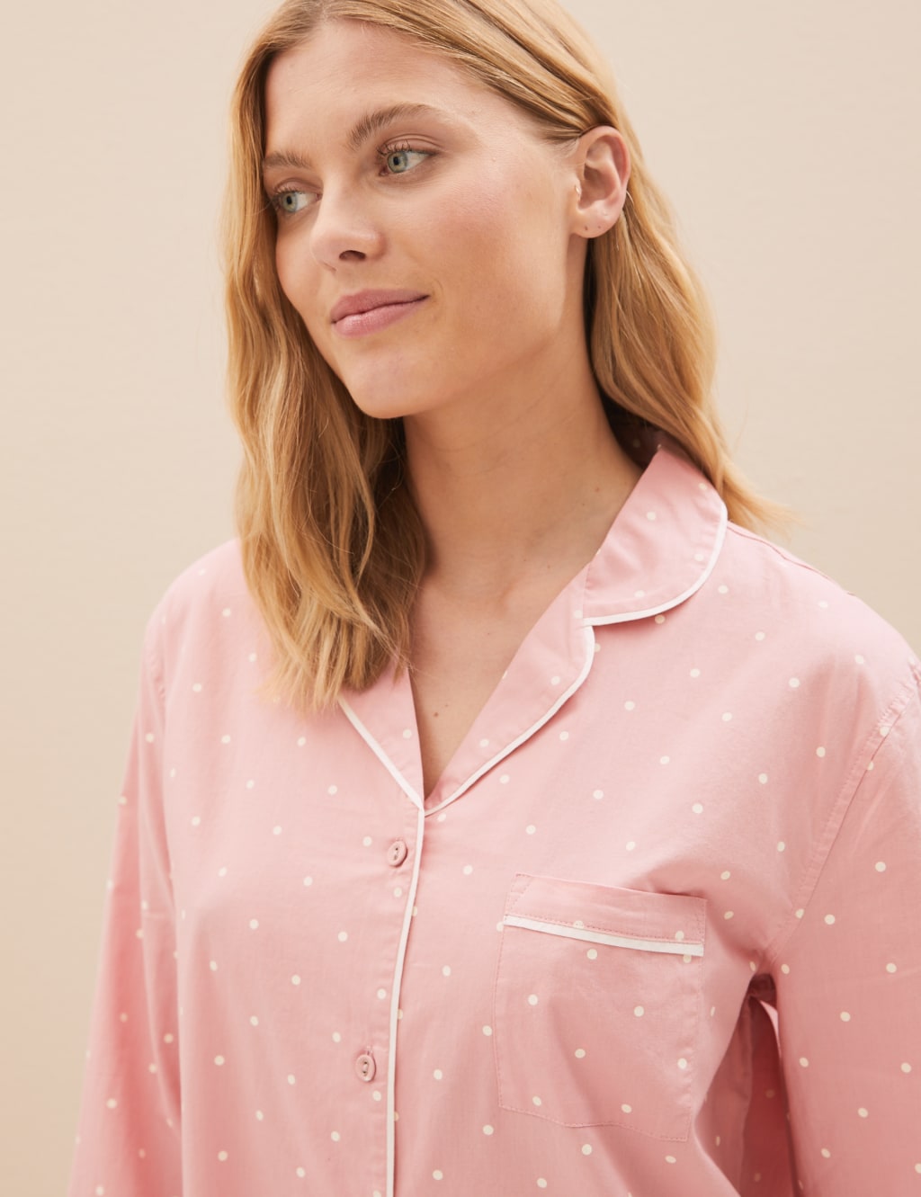 Pure Cotton Cool Comfort™ Nightshirt Body M&S