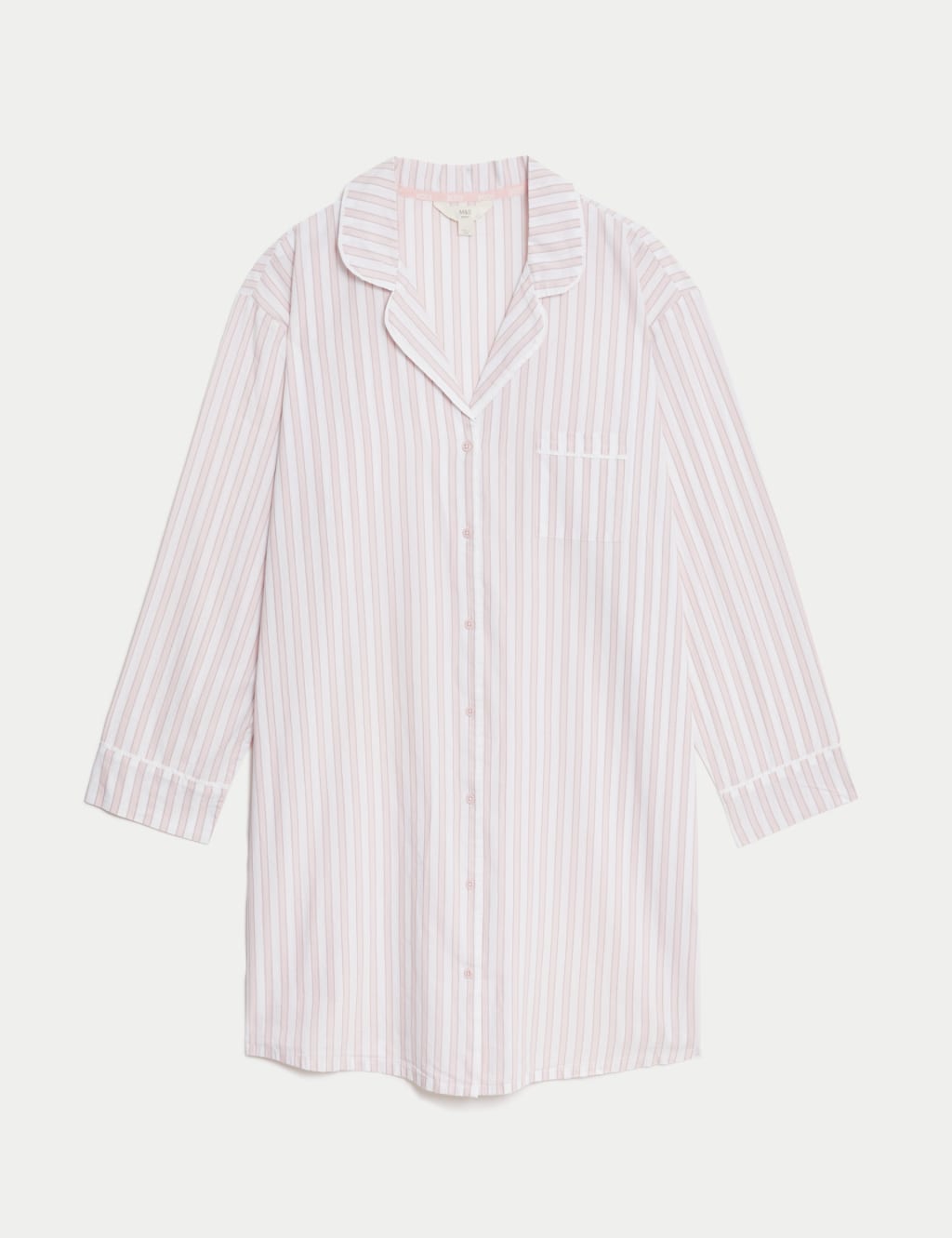 Pure Cotton Cool Comfort™ Striped Nightshirt Body by M&S M&S