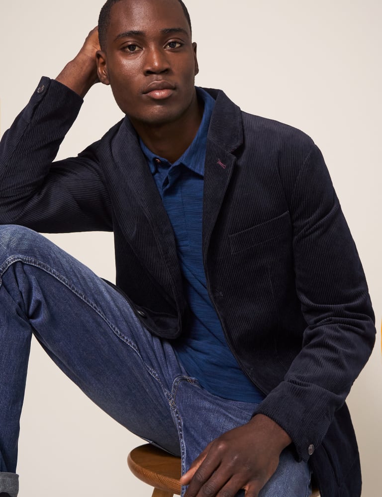 Pure Cotton Cord Blazer