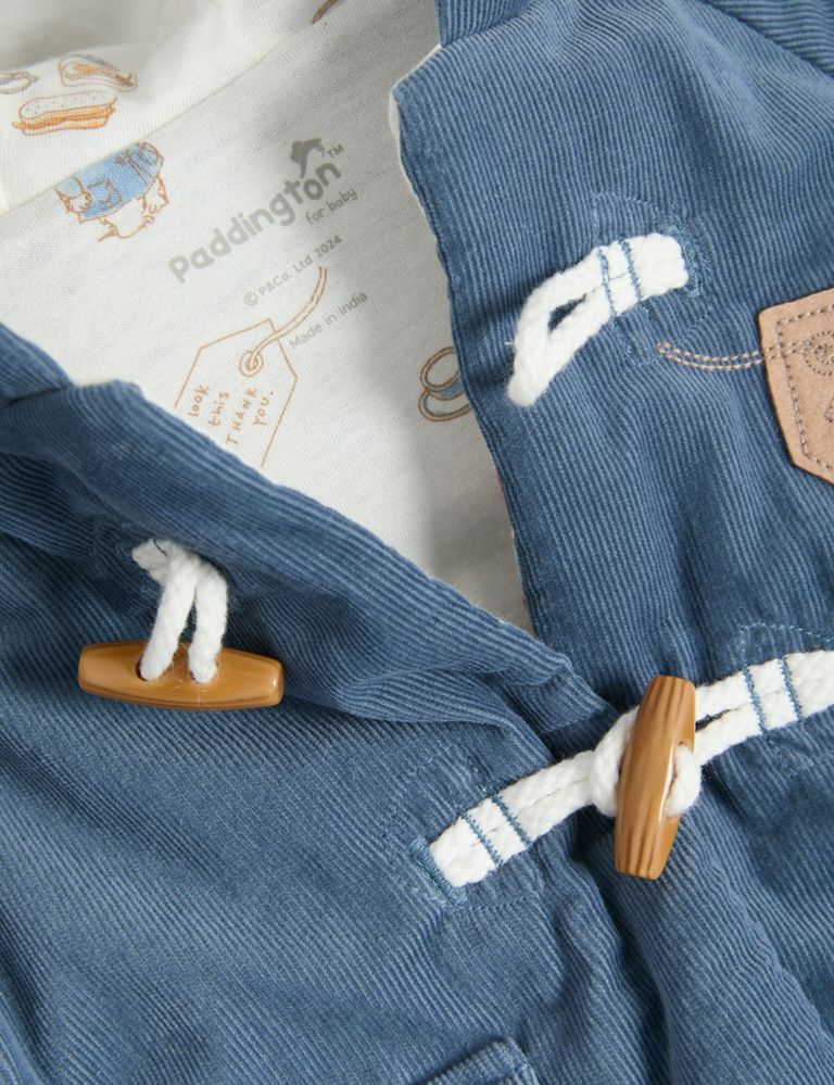 Pure Cotton Cord Paddington™ Padded Jacket (7lbs-1 Yrs) 3 of 3