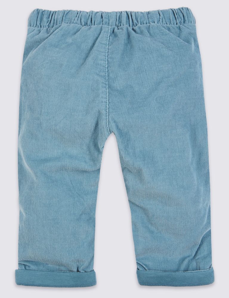 Pure Cotton Cord Trousers 2 of 3