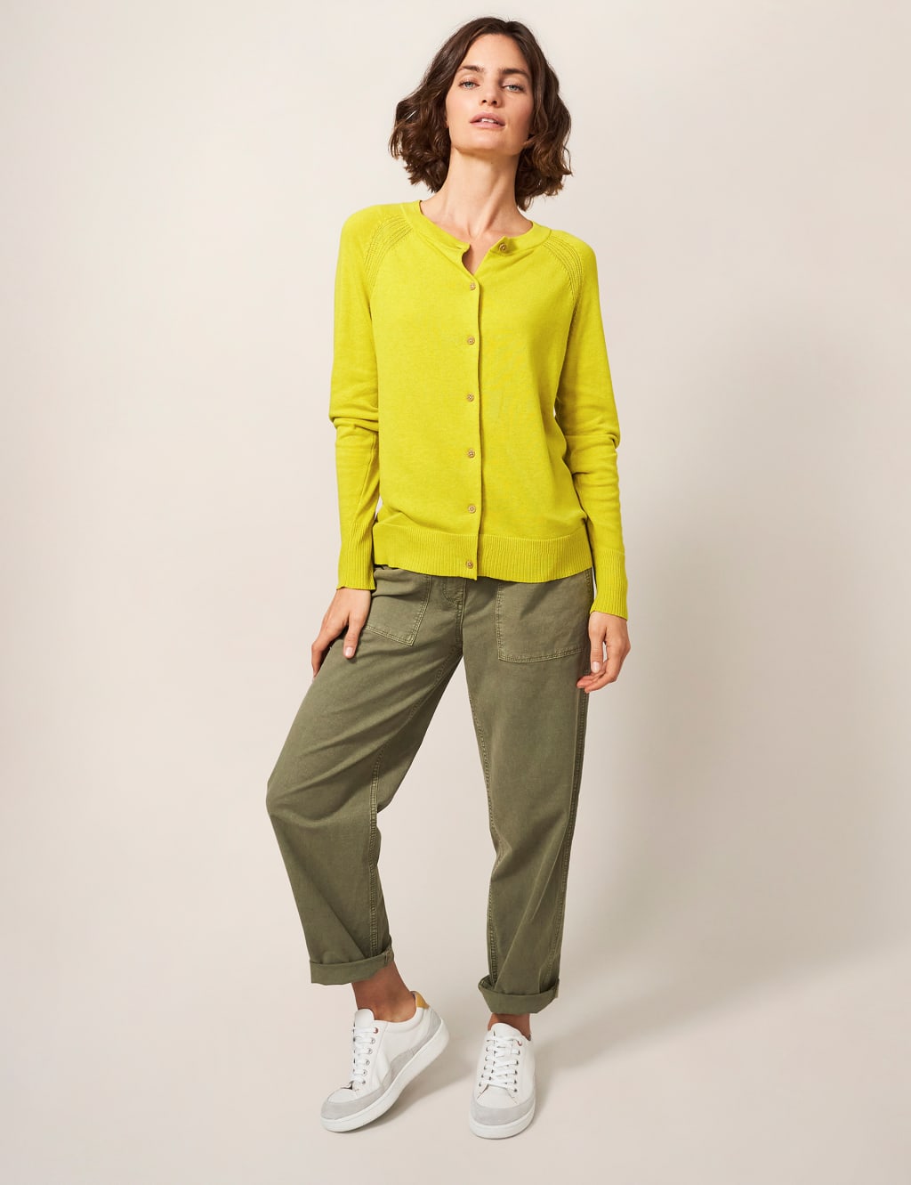 Marks and spencer cheap mustard cardigan