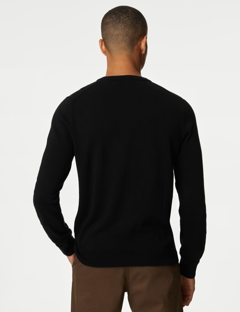 Pure Cotton Crew Neck Jumper | M&S Collection | M&S