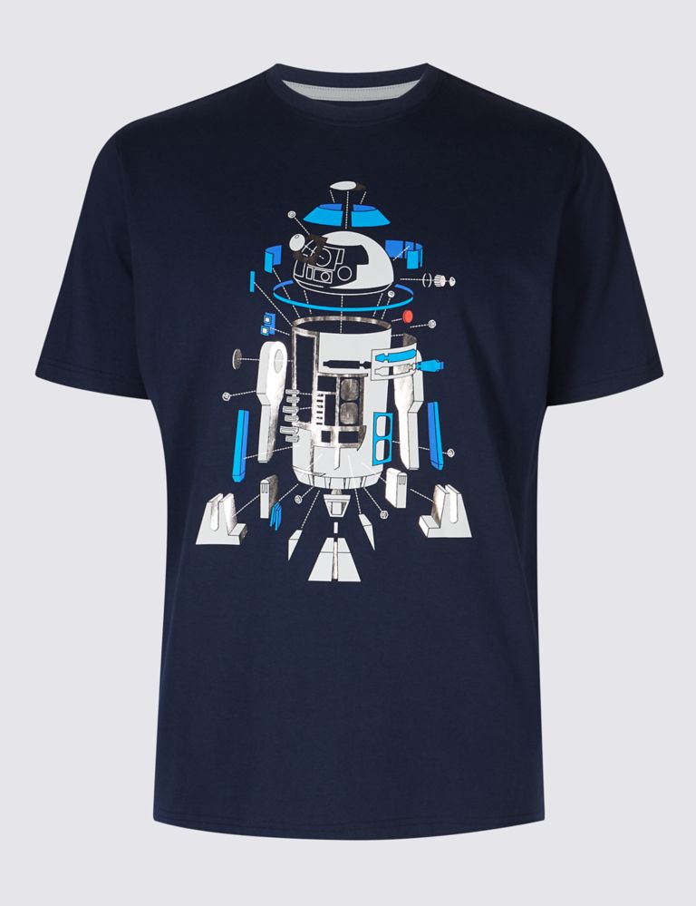 Pure Cotton Crew Neck Star Wars™ T-shirt 2 of 4