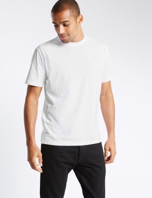 m&s crew neck t shirt