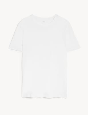 cotton crew neck t shirt