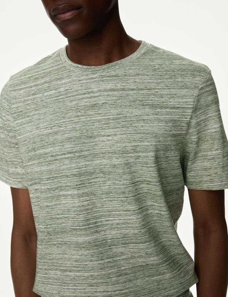 Pure Cotton Crew Neck T-Shirt 4 of 5