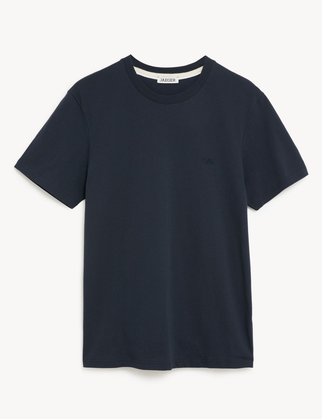 Buy Pure Cotton Crew Neck T-Shirt | JAEGER | M&S