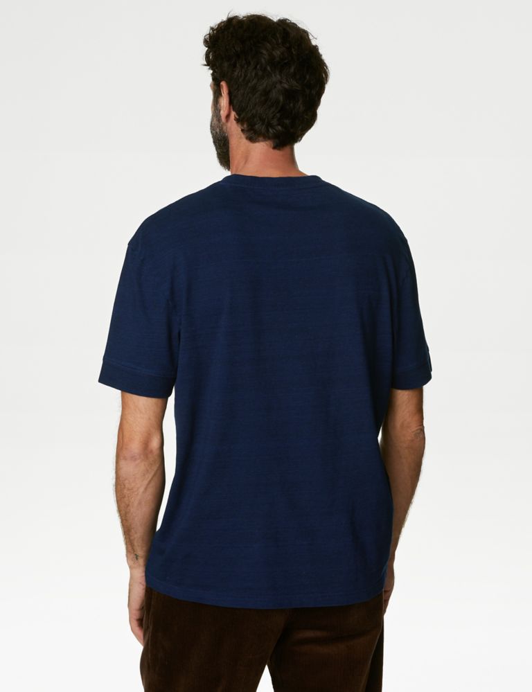 Pure Cotton Crew Neck T-Shirt 6 of 6