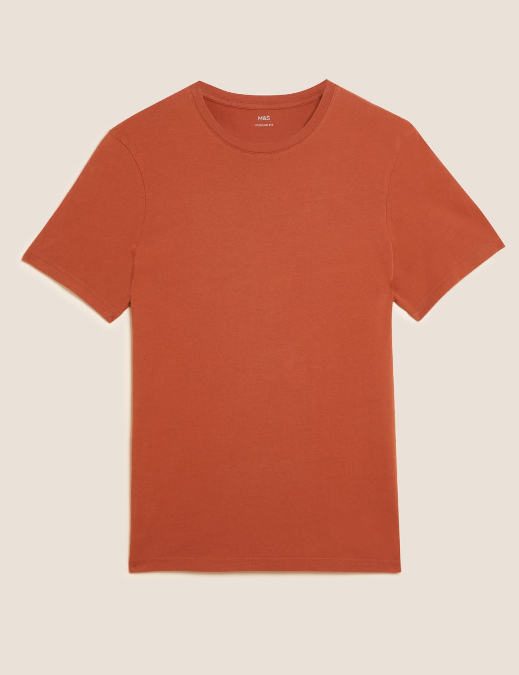 Pure Cotton Crew Neck T-Shirt 1 of 4