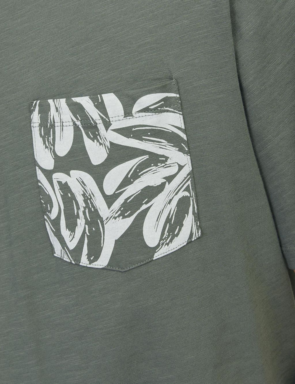 Pure Cotton Crew Neck T-Shirt 5 of 7