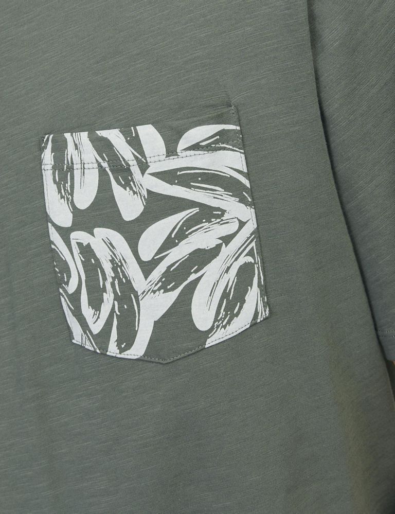 Pure Cotton Crew Neck T-Shirt 7 of 7