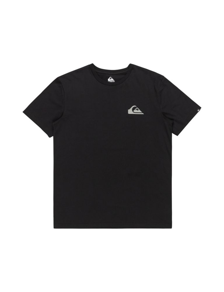 Pure Cotton Crew Neck T-Shirt 1 of 2