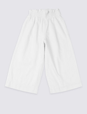 Pure Cotton Culottes (3-16 Years) Image 2 of 4