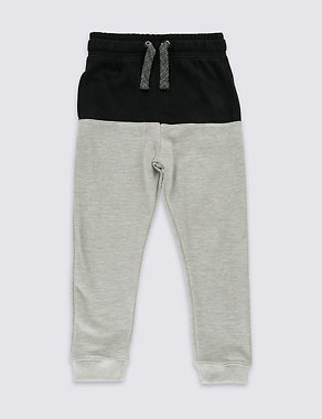 Pure Cotton Cut and Sew Joggers (5-14 Years) Image 2 of 3
