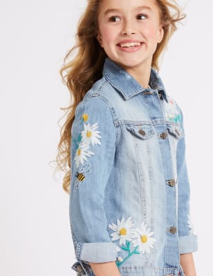 Ladies denim jacket marks best sale and spencer