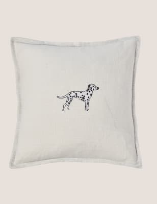 Pure Cotton Dalmatian Cushion Sophie Allport M&S