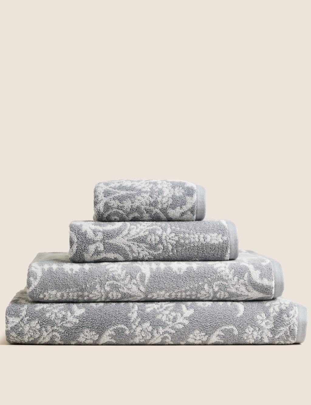 Pure Cotton Damask Jacquard Towel 2 of 7