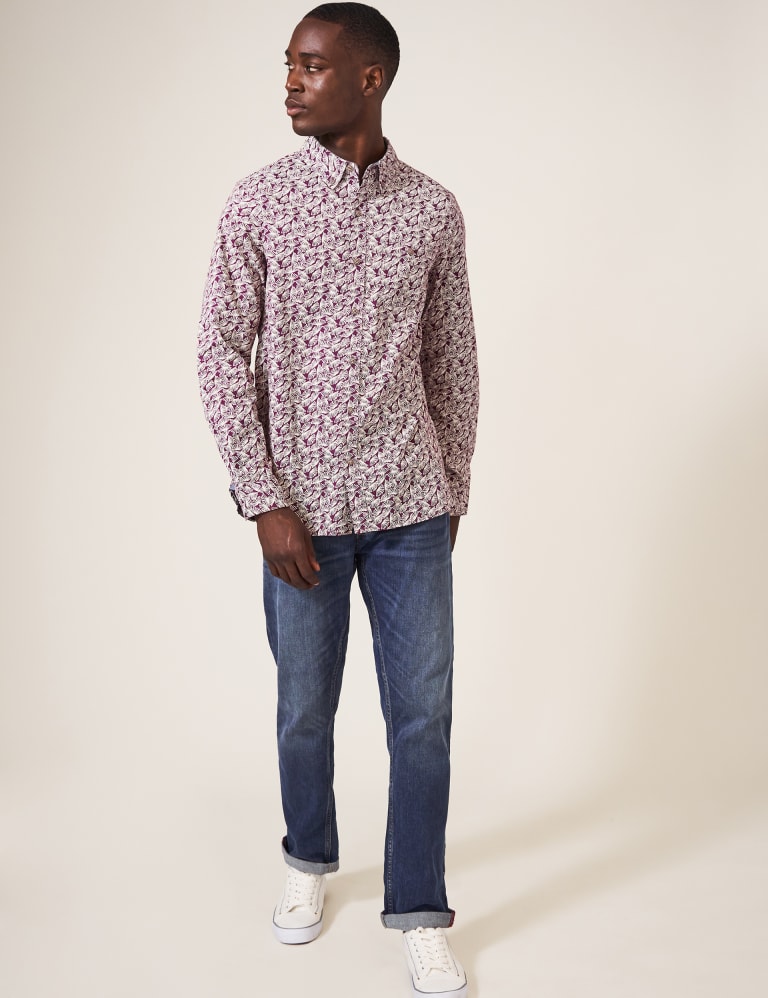 Dandelion print 2025 shirt dress