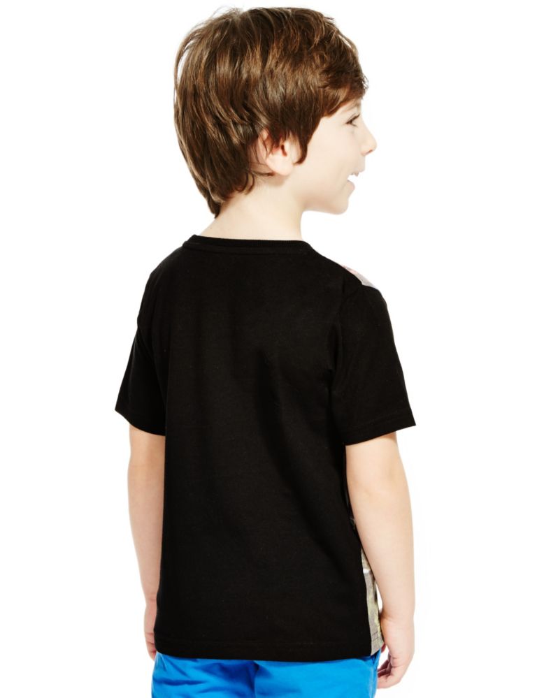 Pure Cotton Danger T-Shirt (1-7 Years) 3 of 3