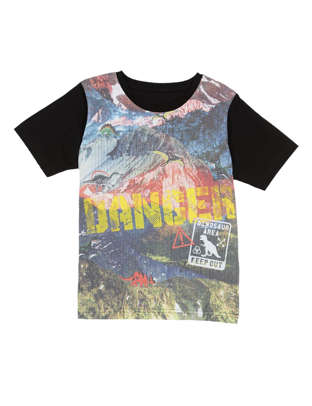 Pure Cotton Danger T-Shirt (1-7 Years) 1 of 3