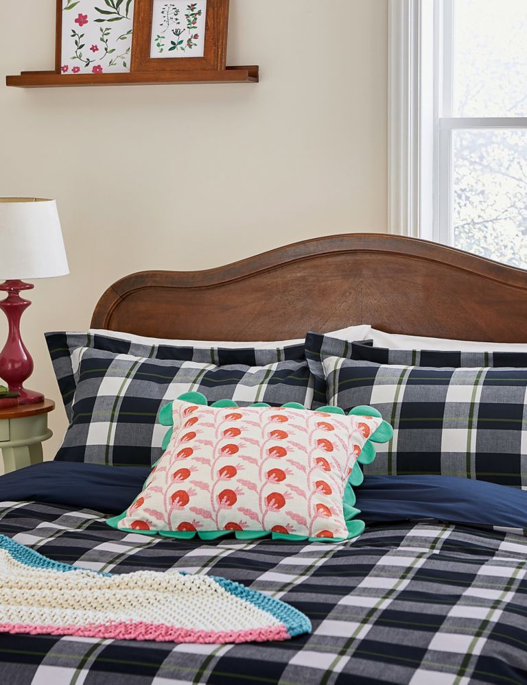 Pure Cotton Daylesford Check Bedding Set 2 of 4