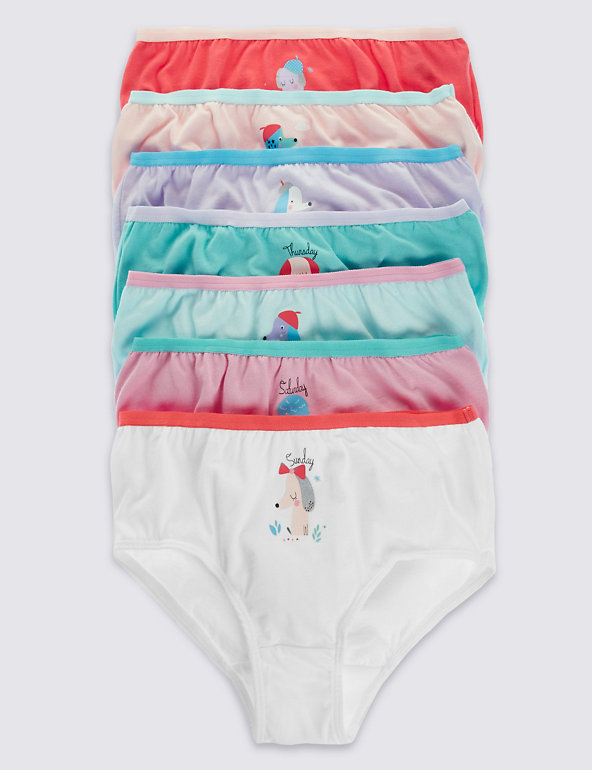 Pure Cotton Days of the Week Briefs (18 Months - 12 Years) Image 1 of 1