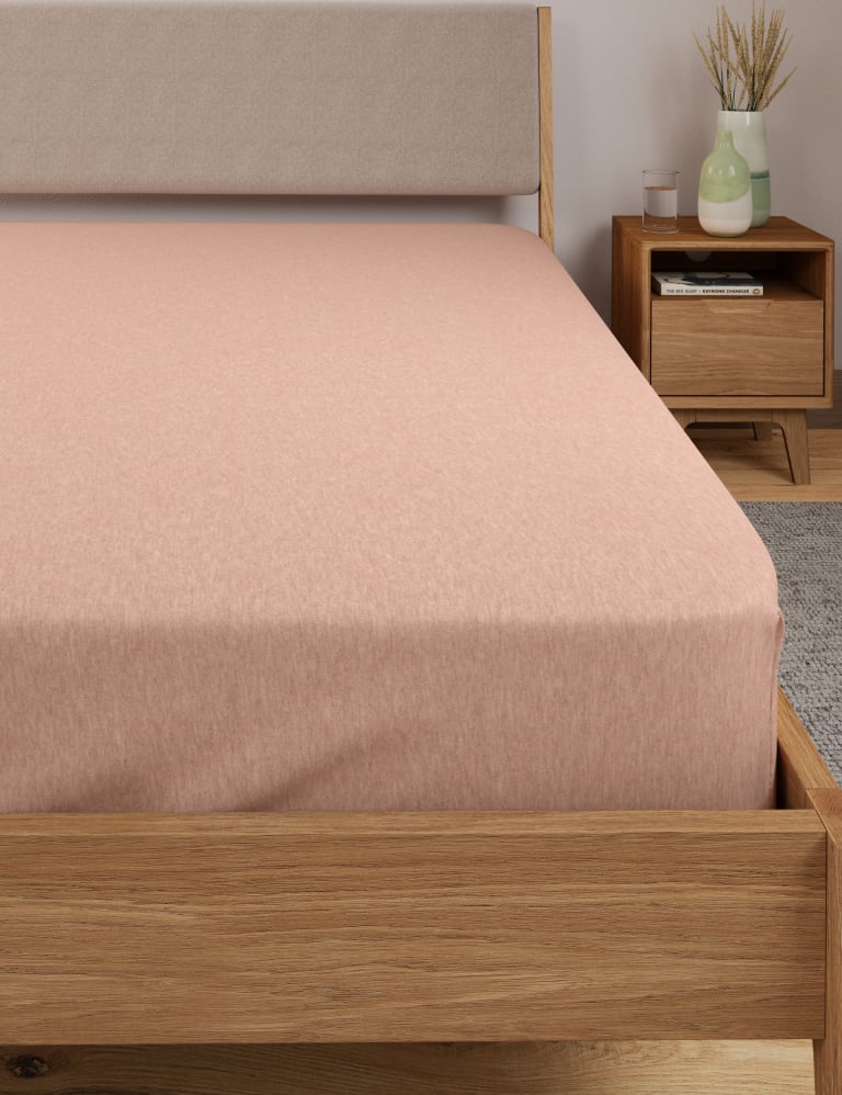 Pure Cotton Deep Fitted Sheet 2 of 3