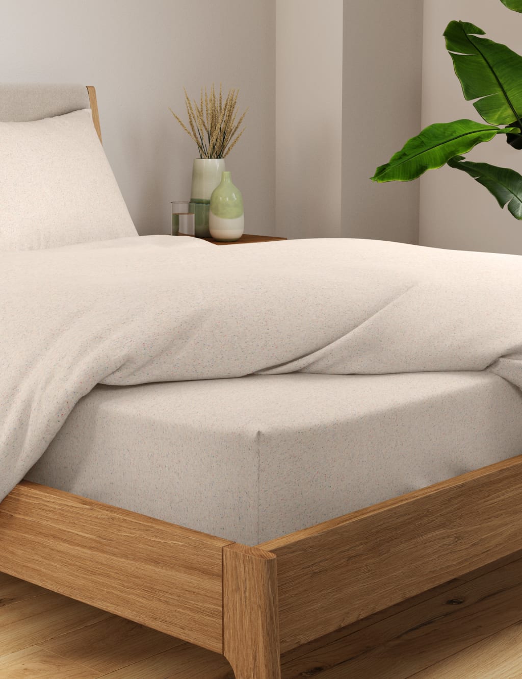 Pure Cotton Deep Fitted Sheet 3 of 3