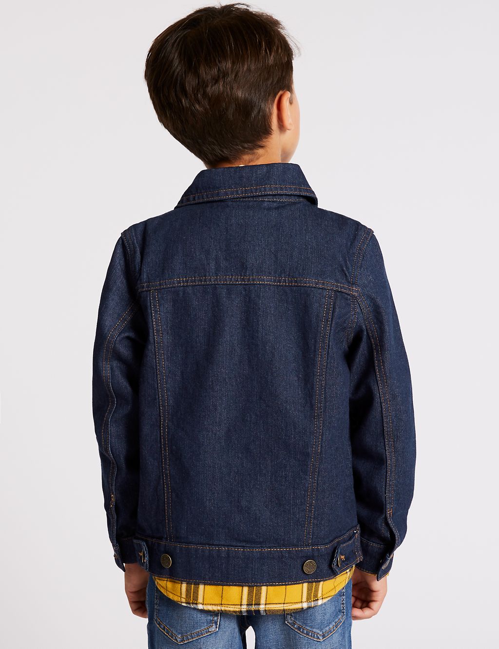 Pure Cotton Denim Jacket (3-16 Years) 2 of 5