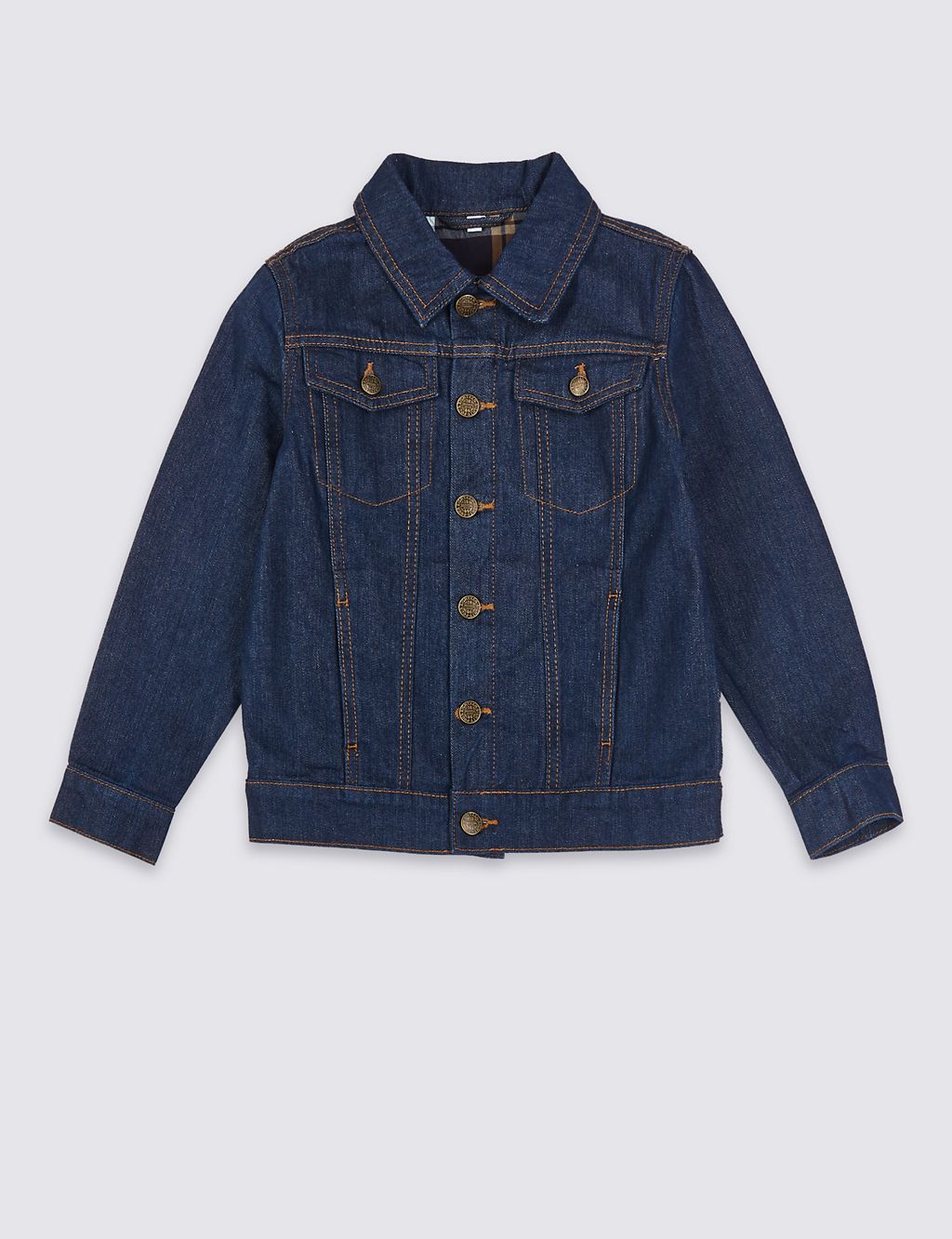Pure Cotton Denim Jacket (3-16 Years) 1 of 5