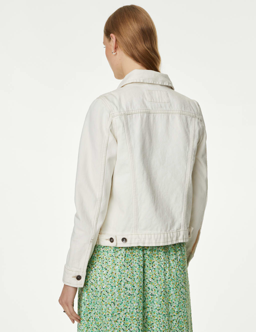 Pure Cotton Denim Jacket M&S Collection M&S
