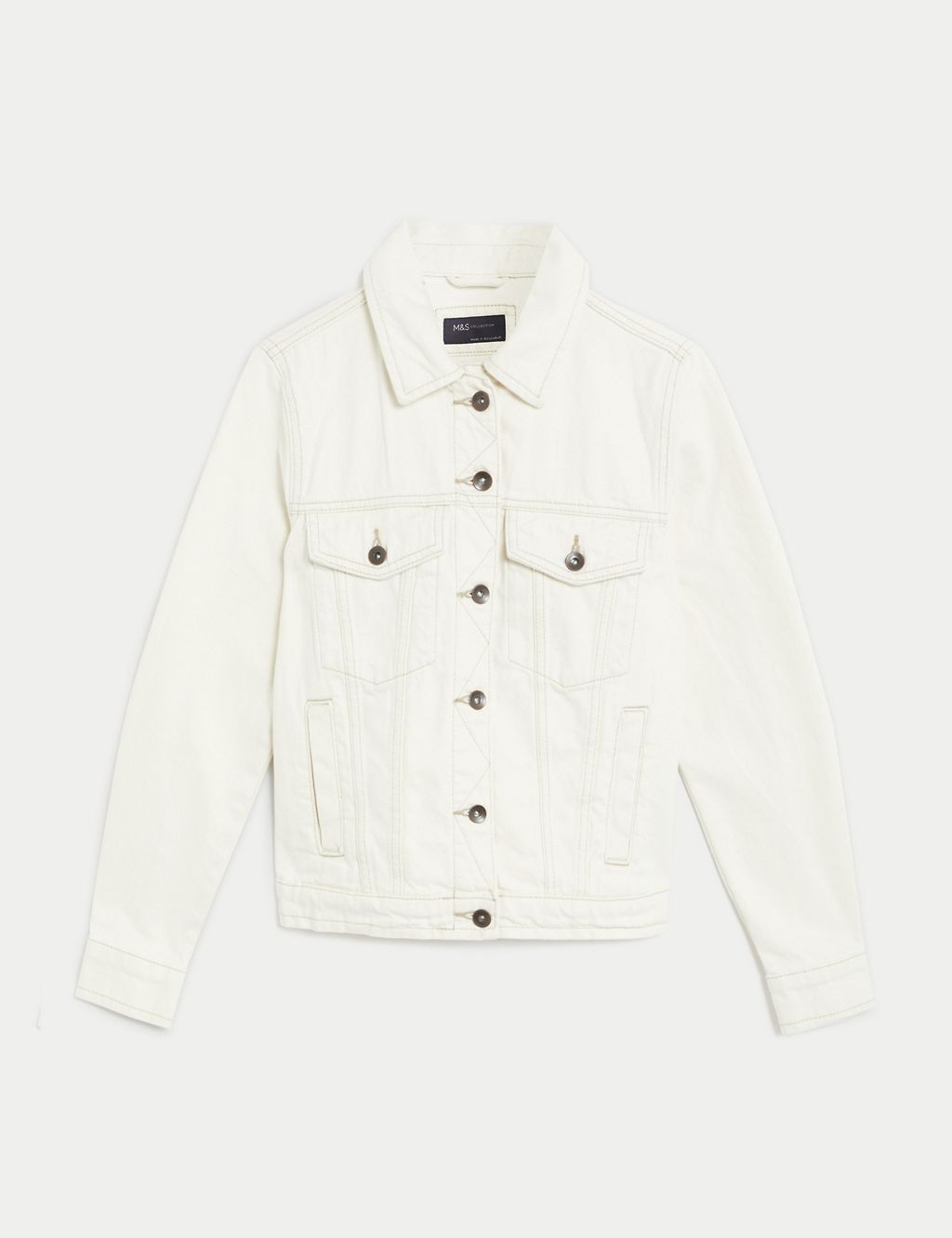 Pure Cotton Denim Jacket | M&S Collection | M&S