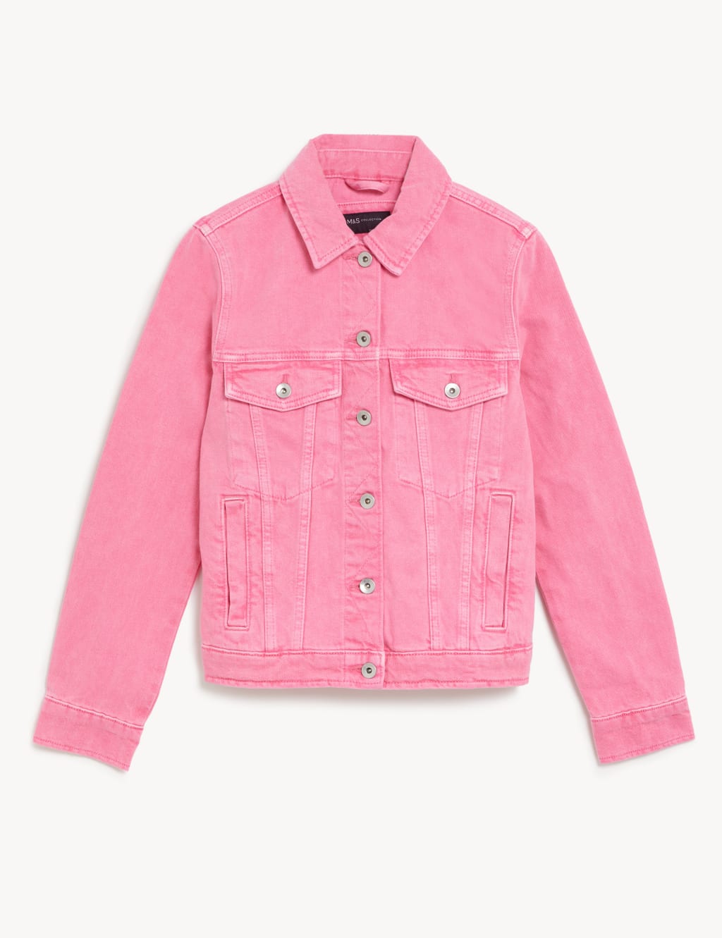 Pure Cotton Denim Jacket M&S Collection M&S