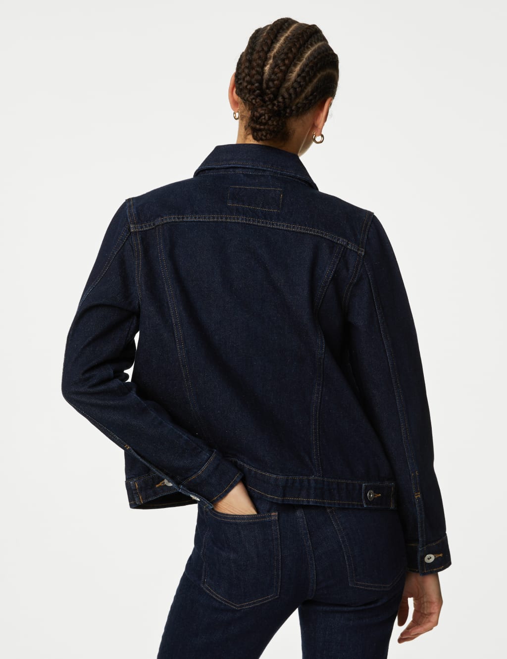 Pure Cotton Denim Jacket M&S Collection M&S