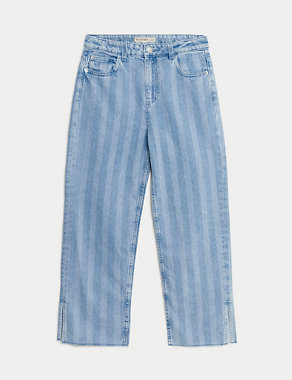 Pure Cotton Denim Jeans (6–16 Yrs) Image 2 of 5