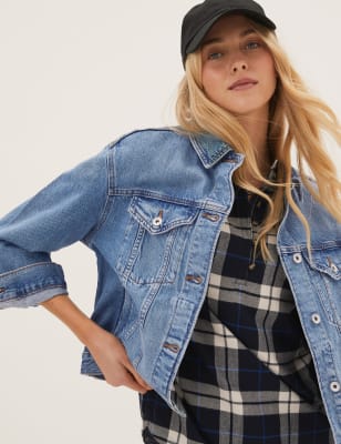 m&s ladies denim jackets