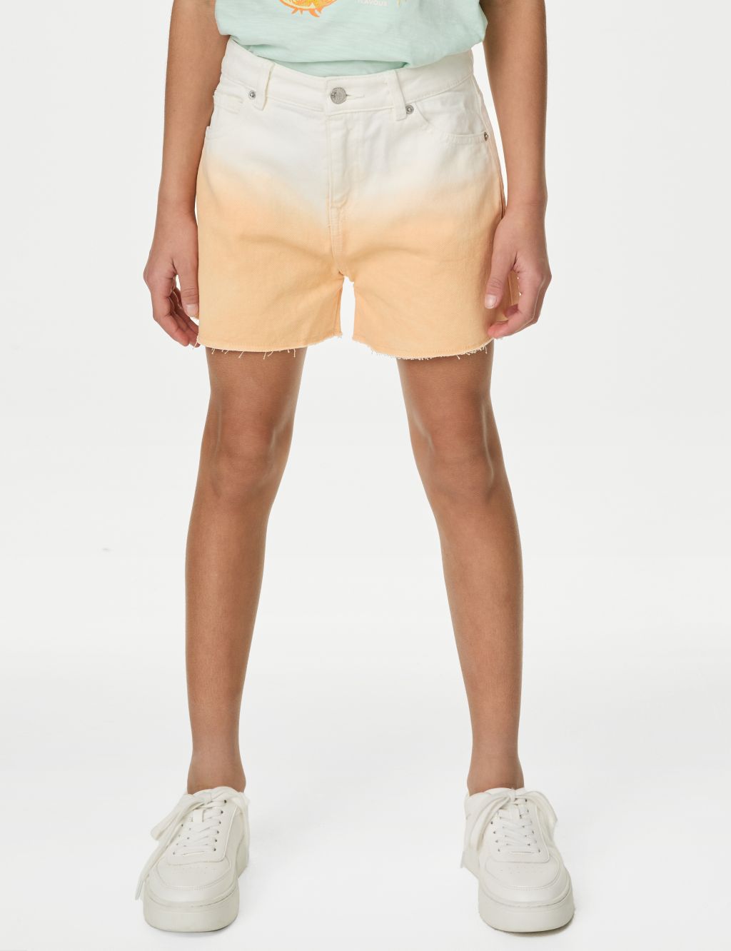 Pure Cotton Denim Shorts (6-16 Yrs) 4 of 5