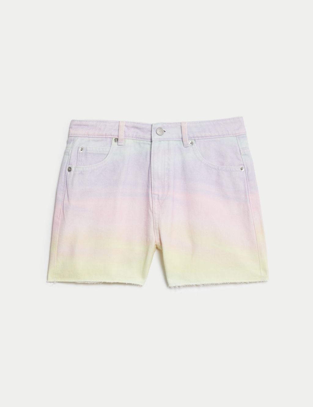 Pure Cotton Denim Shorts (6-16 Yrs) 1 of 5
