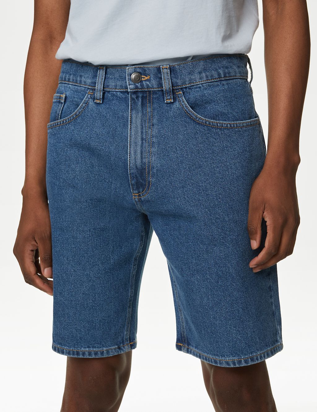 Pure Cotton Denim Shorts 2 of 7