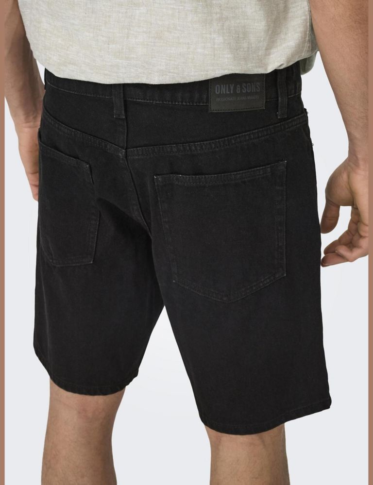 Pure Cotton Denim Shorts 5 of 6