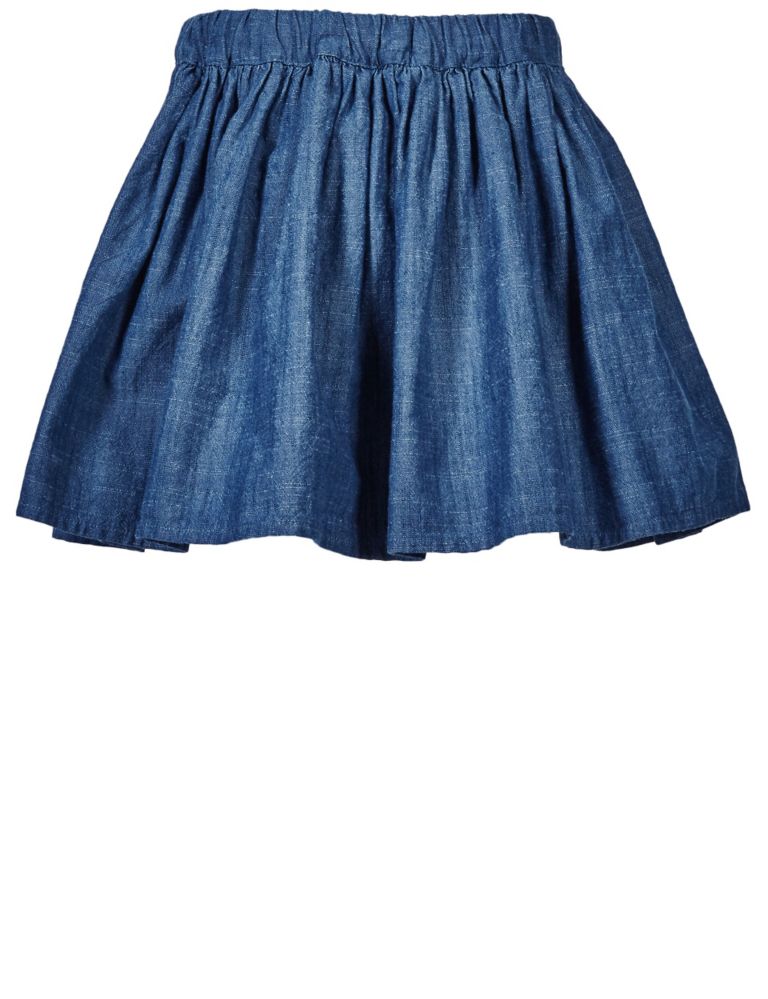 Pure Cotton Denim Skirt (3 Months - 5 Years) 6 of 6